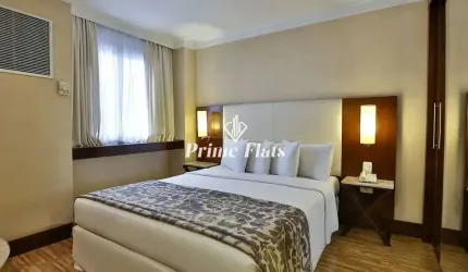Flat disponível para venda no Transamérica Prime International Plaza, com 26m², 1 dormitório e 1 vaga