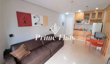 Flat disponível para venda no New Life Itaim, com 40m², 1 dormitório e 1 vaga de garagem