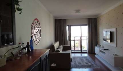Flat disponível para venda no Saint Moritz Flat Service, com 48m², 1 dormitório e 1 vaga