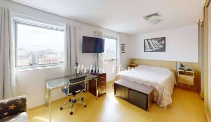 Flat disponível para venda no Quality Suites Oscar Freire em Pinheiros, com 32m², 1 dormitório e 1 vaga