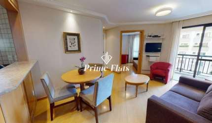 Flat disponível para venda no Estanconfor Moema, com 57m², 2 dormitórios e 1 vaga