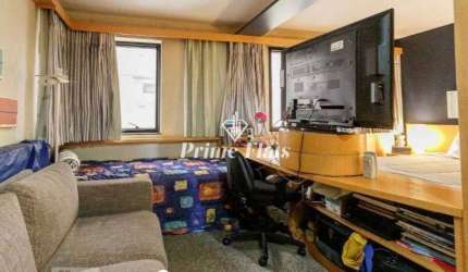 Flat disponível para locação no Transamérica Executive Jardins, com 28m², 1 dormitório e 1 vaga