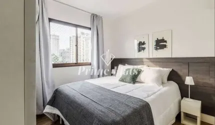 Flat disponível para locação no Quality Suítes Long Stay Vila Olímpia, com 52m², 2 dormitórios e 1 vaga de garagem