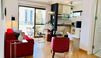 Flat disponível para locação no Hotel Paulista Wall Street, com 55m², 1 dormitório e 1 vaga de garagem