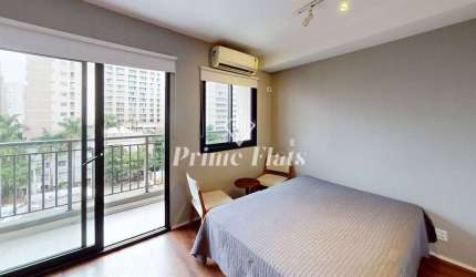 Flat disponível para locação no Is Moema Condomínio, com 26m² e 1 dormitório