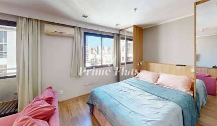 Flat disponível para venda no Hotel Slaviero Essential São Paulo Ibirapuera, com 35m², 1 dormitório e 1 vaga