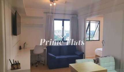 Flat disponível para vrnda no Ninety Hotel, com 55m², 2 dormitórios e 2 vagas