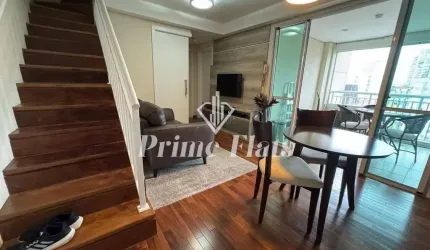 Flat disponível para venda no Estanconfor Villa Paulista, com 120m², 2 dormitórios e 2 vagas