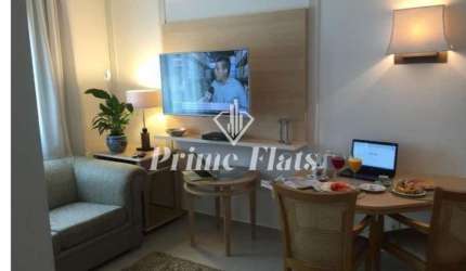 Flat disponível para locação no Hotel The Universe Paulista by Intercity, com 32,22m², 1 dormitório e 1 vaga