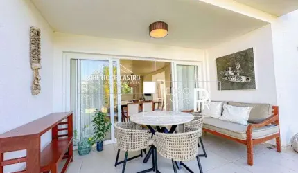 Apartamento à Venda em Praia do Forte Térreo Condomínio Village dos Ipês - Piscinas Naturais