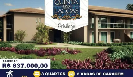 Apartamento à Venda em Itacimirim 3/4 Lançamento