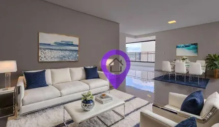 Apartamento no Edifício Rui Barbosa, Centro de Pouso Alegre. 100m², 3 dormitórios (1 suíte), 2 vagas, varanda gourmet