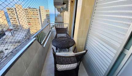 Ótimo apartamento com Vista Mar 2 quartos, 1 vaga e Lazer na Pitangueiras