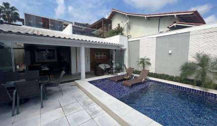 Casa com 3 dormitórios à venda, alto padrão, lazer completo por R$ 1.600.000 - Itaipu - Niterói/RJ