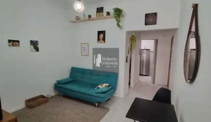 Apartamento na Conde de Bonfim, sala e  quarto, 1 vg. , elevador e portaria 24h