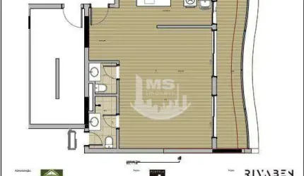 Apartamento com 1 dormitório à venda, 57 m² por R$ 870.000,00 - Cambuí - Campinas/SP