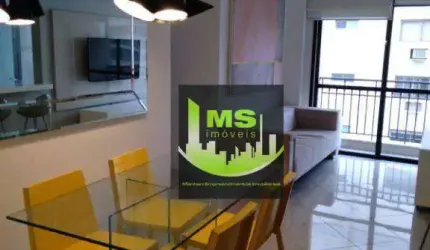 Apartamento com 2 dormitórios para alugar, 60 m² por R$ 4.500,00/mês - Cambuí - Campinas/SP