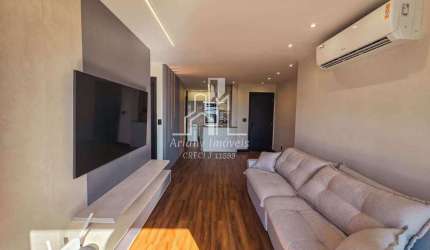 Noir + Barra Bonita | Lindo apto 3 quartos Mobiliado