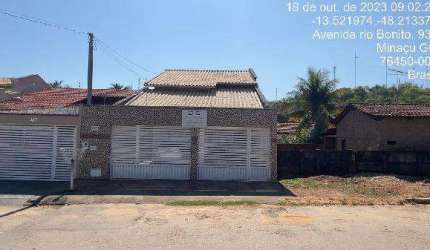 Casa 123.94m², 3 dormitório(s), 1 vaga(s) na garagem - , MINACU GO