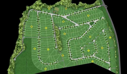 Terreno com área 1.954,82m², LT 12, QD E - Condomínio Village Parahybuna - Paraíbuna/SP