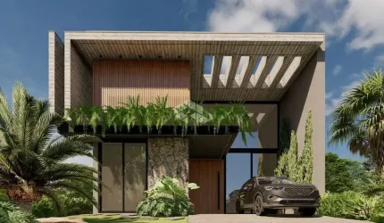 Casa Contemporânea com 4 Suítes no Zen Concept Resort - Xangri-Lá