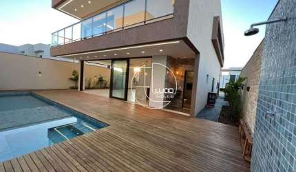Casa em condomínio fechado com 3 quartos à venda na Alameda Negramina, Condomínio Alphaville Anápolis, Anápolis, 347 m2 por R$ 3.300.000