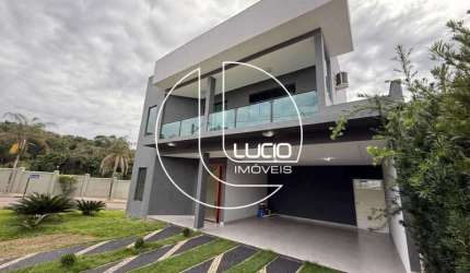 Casa em condomínio fechado com 3 quartos à venda na Rua Arara, Condomínio Vale dos Pássaros, Anápolis, 235 m2 por R$ 1.100.000