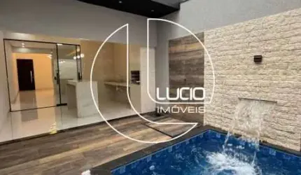 Casa em condomínio fechado com 3 quartos à venda na Avenida Elias Zac Zac, Jardim Itália, Anápolis, 140 m2 por R$ 610.000