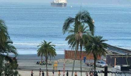 Apartamento frente mar com 1 dormitório à venda, 56 m² por R$ 499.000 - Ponta da Praia - Santos/SP