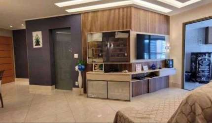 Apartamento com 3 dormitórios à venda, 122 m² por R$ 1.248.000,00 - Canto do Forte - Praia Grande/SP