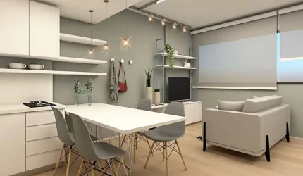 Apartamento no BATEL de 63,10 m²  - 39777.003-GL