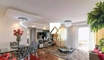 Apartamento com 3 dormitórios à venda, 115 m² por R$ 1.200.000,00 - Vila Valparaíso - Santo André/SP