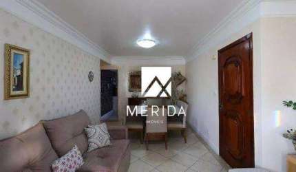 Apartamento com 3 dormitórios à venda, 107 m² por R$ 656.000,00 - Vila Bastos - Santo André/SP