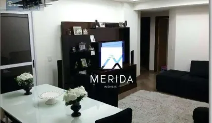 Apartamento com 3 dormitórios à venda, 106 m² por R$ 742.000,00 - Vila Valparaíso - Santo André/SP