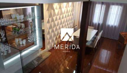 Sobrado com 3 dormitórios à venda, 173 m² por R$ 1.500.000,00 - Vila Bastos - Santo André/SP