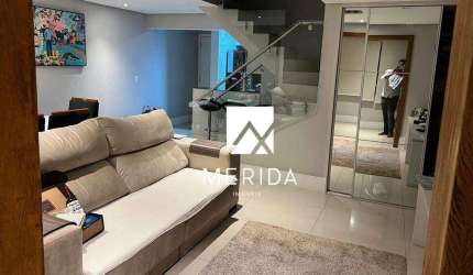 Cobertura com 3 dormitórios à venda, 157 m² por R$ 1.356.800,00 - Campestre - Santo André/SP