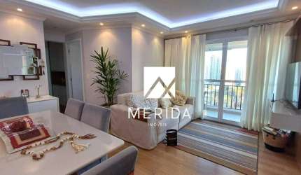 Apartamento com 3 dormitórios à venda, 85 m² por R$ 889.000,00 - Jardim - Santo André/SP