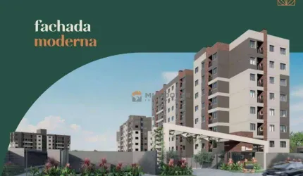 Apartamento com 2 dormitórios à venda, 43 m² por R$ 286.300,00 - Campina da Barra - Araucária/PR