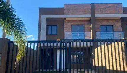 Sobrado com 3 dormitórios à venda, 105 m² por R$ 594.000,00 - Costeira - Araucária/PR