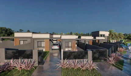Casa com 3 dormitórios à venda, 65 m² por R$ 439.999 - Fazenda Velha - Araucária/PR