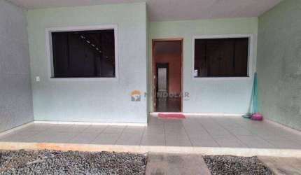 Casa com 2 dormitórios à venda, 52 m² por R$ 350.000,00 - Campina da Barra - Araucária/PR