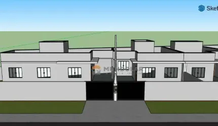 Casa com 2 dormitórios à venda, 56 m² por R$ 375.000 - Costeira - Araucária/PR
