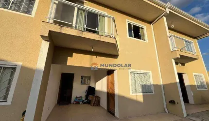 Sobrado semi mobiliado em condomínio com 3 dormitórios à venda, 92 m² por R$ 499.000 - Estação - Araucária/PR