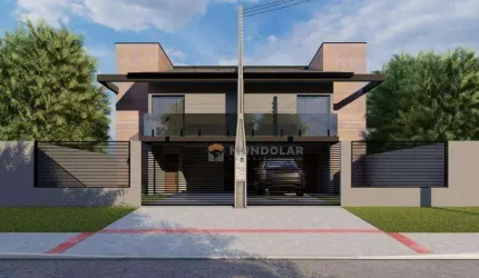 Casa com 3 dormitórios à venda, 102 m² por R$ 539.000,00 - Campina da Barra - Araucária/PR