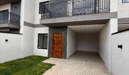 Sobrado com 3 dormitórios à venda, 122 m² por R$ 650.000,00 - Passauna - Araucária/PR