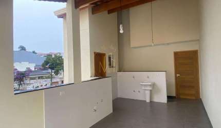 Cobertura para Venda em Santo André, Parque Novo Oratório, 2 dormitórios, 1 suíte, 3 banheiros, 2 vagas