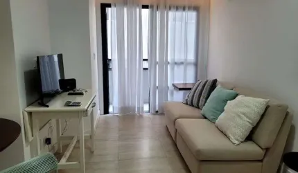 Apartamento de 1 dormitório pertinho da praia da Pompeia -Santos