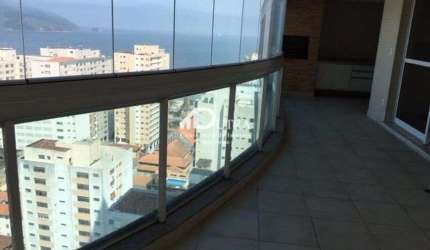 Apartamento para venda tem 204 metros quadrados com 4 quartos. 3 vagas Embaré - Santos