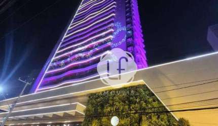 Beach Class Meireles - 1 Quarto - Varanda Gourmet - Vistas Deslumbrantes - Investimento Rentável - Fortaleza CE