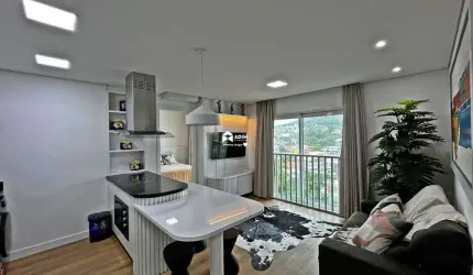 Aluguel anual no Riviera Concept Complexo Multiuso - Apartamento 2 quartos, 1 suíte, mobiliado, 1 vaga na Praia Brava - Itajaí/SC